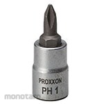 PROXXON Screwdriver Socket 1/4