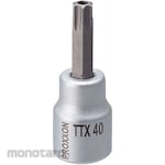 PROXXON Torx Bit Socket (with Tamper-Proof Hole) 3/8 (Kunci Sok Torx / Torx Bit Socket)