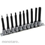 Pro-Auto 3/8 DR. 10PC. Long special bit socket hanger set