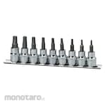 Pro-Auto 3/8 Dr.Ts Bit Socket Hanger Set
