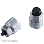 Pro-Auto 3/8 Stubby Hex Bit Socket