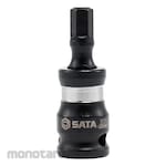 SATA 1/4inch Impact Socket Bit Hex (Mata Sock Hexagonal)