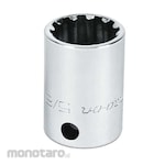 Snap-on 3/8inch Drive S #20, 5/8inch Hex, Shallow Spline Socket