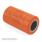 Snap-on Non-Conductive Composite Socket 3/8inch Metric