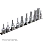TONE Hexagonal Bit Socket Set with Holder (Mata Sock Hexagonal)