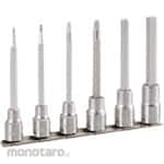 TONE Long Hexagon Socket Set with Holder