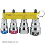 Top Kogyo Short socket set for electric drill