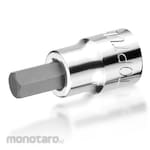 Toptul Hex Bit Sockets 3/8inch