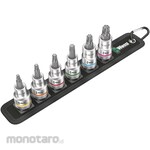 WERA 6-piece bit socket set
