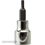monotaro Hexagonal Bit Socket 9.5Sq (Mata Sock Hexagonal)