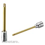 nepros 6.3Sq. Long Torx Bit Socket