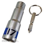 BESTTOOL KOSEI detachable one-touch socket 17mm No. With 2 adapters