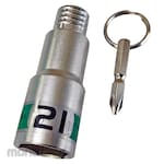 BESTTOOL KOSEI detachable one-touch socket 21mm No. With 2 adapters