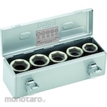TONE Dual Opening Impact Socket Set (for Truck Wheel)