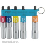 Top Kogyo A socket set for electric drill