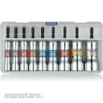 Vessel Rigid Semi-long Socket 9 pcs Set