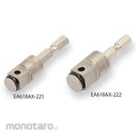 ESCO 1/2"DRx1 / 4" HEX / 54mm Impact Socket Adapter
