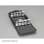 ESCO 1/2"sq socket set (with hold function, ZYKLOP)