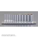 ESCO 1/4"DR / 4-14mm Deep Socket Set