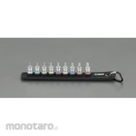 ESCO 1/4"DR / 9 points [Torx] Bit socket (hold specification)