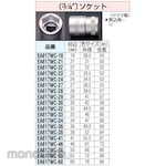 ESCO 3 / 4sqx41mm socket