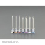 ESCO 3/8"DR / 7 points [Hex-Plus] Bit socket set (with hold)