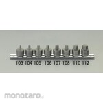 ESCO 3/8"DRx 7mm [INHEX] Bit Socket