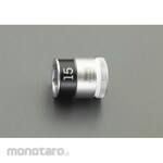 ESCO 3/8"DRx15mm Socket (with hold function)
