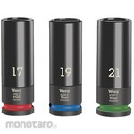 ESCO Wheel nut impact socket set