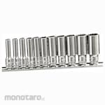 GENIUS Metric Deep Hand Socket Set (Mata Sok)