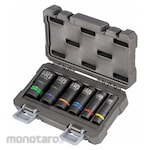 KLEIN TOOLS 2-1 Slotted Impact Socket Set 12pt