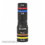 KLEIN TOOLS Impact Quad Flip Socket SAE