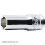 KO-KEN 6.35mm Plug-In Z-Eal 6-Angle Semi-Deep Socket