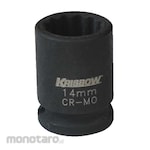KRISBOW Socket Impact 12PT Sq 3/8inch (Mata Kunci Sok)
