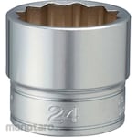 KYOTO TOOL (KTC) 9.5Sq Socket 12 Angle mm