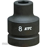 KYOTO TOOL (KTC) Impact Wrench Socket 1/2 Inch Ring: Black (Mesin Pembuka Baut)