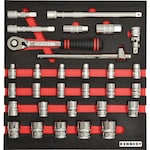 Kennedy Metric Ken-Grip Socket Set 1/2Inch Sq Dr