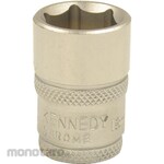 Kennedy Single Hex Deep Socket 1/4Inch Sq Dr