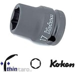 Ko-ken (Ko-ken/Yamashita Industrial Research Institute) 1/2" (12.7mm)sq. Impact Hexagon Socket (Thin Wall) 41mm