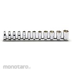 Ko-ken (Ko-ken/Yamashita Industrial Research Institute) 1/4" (6.35mm)sq. Hexagon Socket Rail Set 12pcs