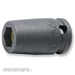 Ko-ken (Ko-ken/Yamashita Industrial Research Institute) 3/8 &quot;(9.5mm) SQ. + Impact self-tapping screw socket (with magnet) + 12mm