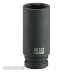 M10 1/2inch DR 6PT Impact Deep Socket