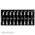 MAXPOWER 1/2inch DR Bit Socket Hexagon Set Tool Tray