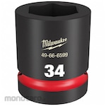 MILWAUKEE 1inch Dr. Standard Impact Socket