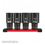 MILWAUKEE 6 Point Socket Set