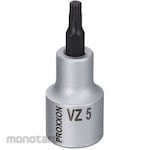 PROXXON XZN (Spline) Triple Square Bit Socket 1/2 (12.7mm)
