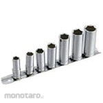 Pro-Auto 3/8 DR. 7PC. Wave deep socket set inch