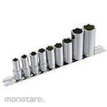 Pro-Auto 3/8 DR. 9PC. Wave deep socket hanger set