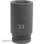 RS PRO Deep Impact Socket, 33mm