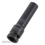 SATA Impact Deep Socket 1/2inch DR 6 PT Thin Wall (Mata Sock Impact)